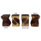 Haussmann Big Twist Pedestal Table, Oak, 14 x 14 x 20 in H