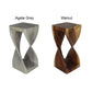 Haussmann Original Twist 26 inch end tables — available finish colors together