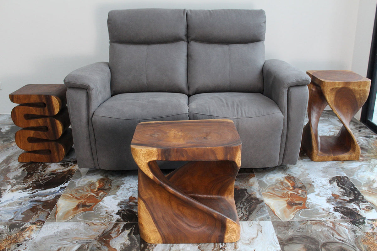 Handcrafted solid wood furniture