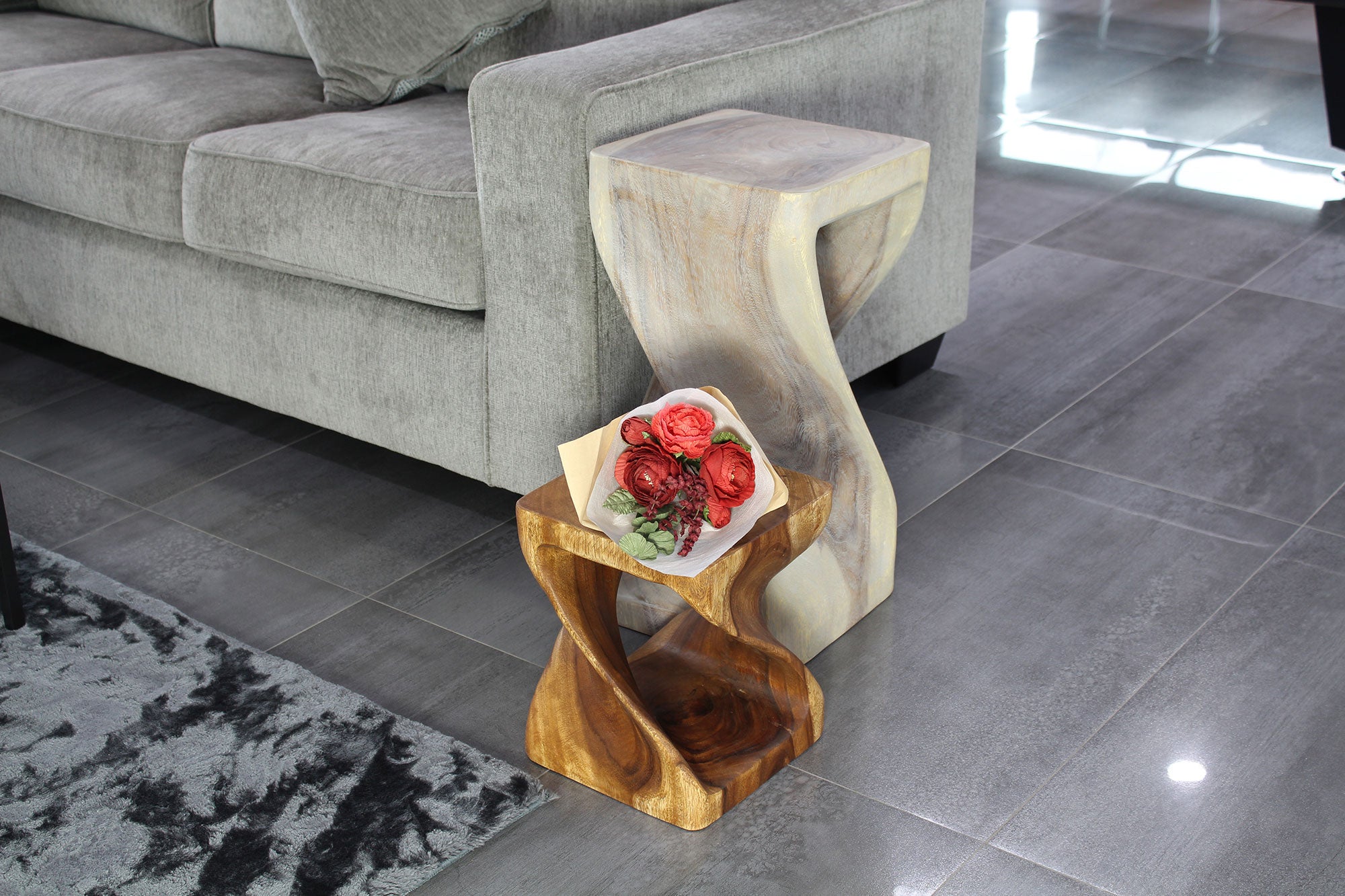 Handcrafted solid wood furniture