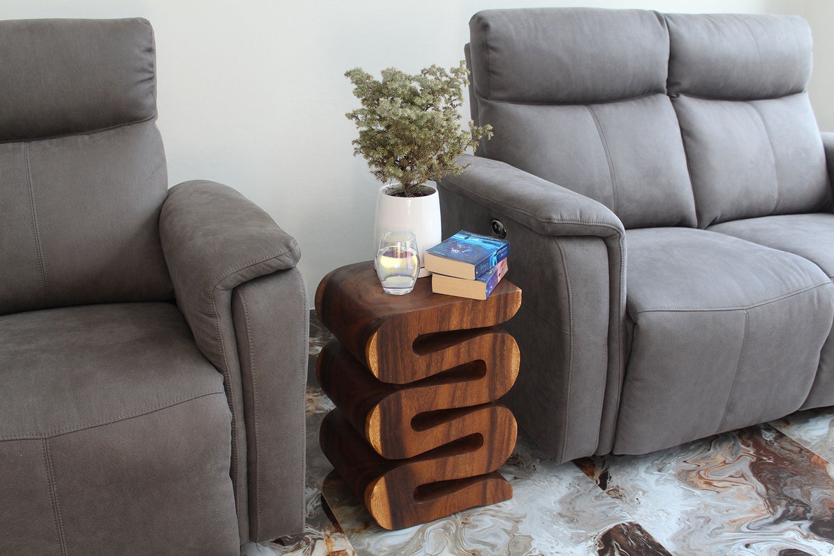 Handcrafted solid wood furniture